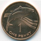 Острова Святой Елены и Вознесения, 1 пенни 1997 год (UNC)
