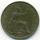 Великобритания, 1 пенни 1948 год (AU)