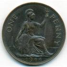 Великобритания, 1 пенни 1944 год