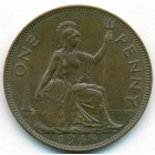 Великобритания, 1 пенни 1948 год