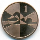 Гибралтар, 1 пенни 2019 год (UNC)