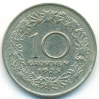 Австрия, 10 грошей 1925 год