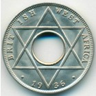 Британская Западная Африка, 1/10 пенни 1936 год (UNC)