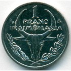 Мадагаскар, 1 франк 2002 год (UNC)