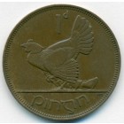 Ирландия, 1 пенни 1937 год