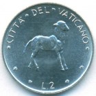 Ватикан, 2 лиры 1976 год (UNC)