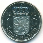 Нидерланды, 1 гульден 1975 год (UNC)