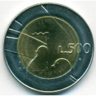 Сан-Марино, 500 лир 1990 год (UNC)