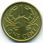 Сейшельские острова, 1 цент 1997 год (UNC)