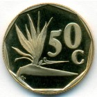 ЮАР, 50 центов 1991 год (PROOF)