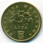 Хорватия, 5 лип 1993 год (UNC)