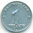 ГДР, 1 пфенниг 1953 год E