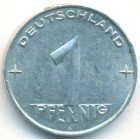 ГДР, 1 пфенниг 1953 год А
