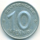 ГДР, 10 пфеннигов 1949 год А