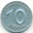 ГДР, 10 пфеннигов 1949 год А