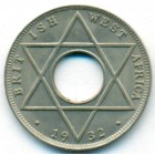 Британская Западная Африка, 1/10 пенни 1932 год (UNC)