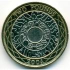 Великобритания, 2 фунта 2004 год (AU)