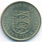 Джерси, 5 новых пенсов 1968 год (UNC)