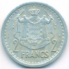 Монако, 2 франка 1943 год