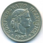 Швейцария, 10 раппенов 1907 год