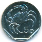 Мальта, 5 центов 1991 год (UNC)