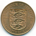 Джерси, 1/12 шиллинга 1966 год (UNC)