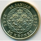 Дания, 20 крон 2012 год (UNC)