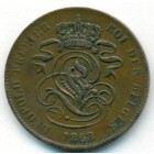 Бельгия, 2 сантима 1863 год