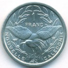 Новая Каледония, 1 франк 1971 год (UNC)