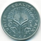 Джибути, 5 франков 1991 год (UNC)