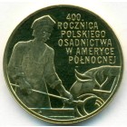 Польша, 2 злотых 2008 год (UNC)