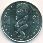 Острова Кука, 1 доллар 1983 год (UNC)