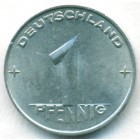 ГДР, 1 пфенниг 1953 год А (UNC)