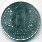 ГДР, 1 пфенниг 1975 год (UNC)