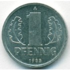 ГДР, 1 пфенниг 1983 год