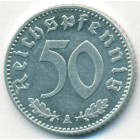 Третий Рейх, 50 рейхспфеннигов 1941 год A (AU)