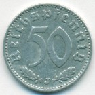 Третий Рейх, 50 рейхспфеннигов 1939 год J