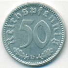 Третий Рейх, 50 рейхспфеннигов 1942 год D