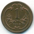 Австрия, 1 геллер 1912 год (UNC)