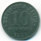 Германия, 10 пфеннигов 1921 год