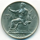 Италия, 1 лира 1923 год (UNC)