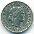 Швейцария, 5 раппенов 1930 год