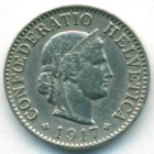 Швейцария, 5 раппенов 1917 год