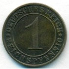 Веймарская республика, 1 рейхспфенниг 1936 год A