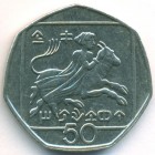 Кипр, 50 центов 1994 год (AU)