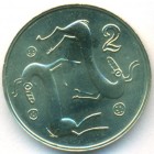 Кипр, 2 цента 2004 год (UNC)