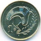 Кипр, 1 цент 2004 год (UNC)
