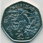 Остров Мэн, 50 пенсов 1995 год (UNC)