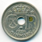 Дания, 25 эре 1924 год