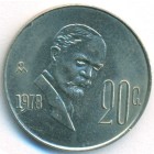 Мексика, 20 сентаво 1978 год (UNC)
